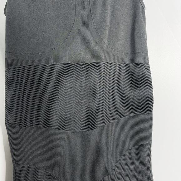 Adidas Stella McCartney XS Charcoal Gray Seamless Racerback Tank Top Scoop Neck - Picture 14 of 14